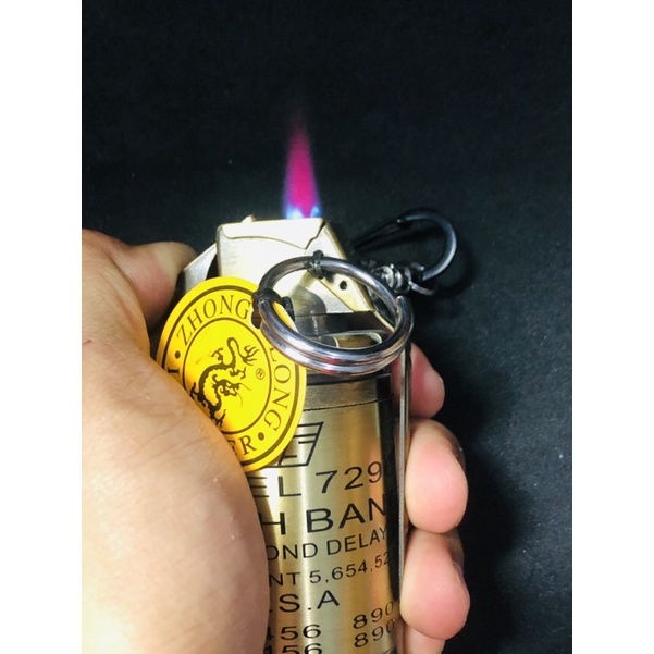 Korek Api Bara Miniatur Granat FlasBag Korek Api unik Koleksi Antik
