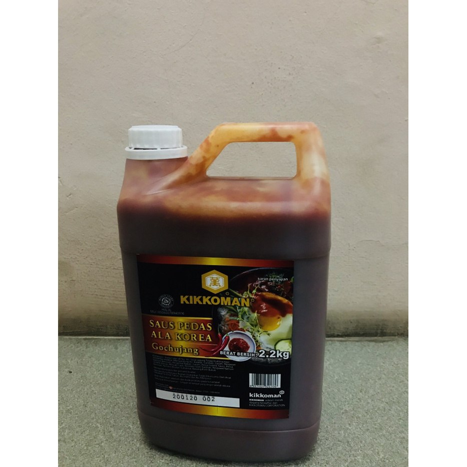 

New Arrival - Kikkoman Gochujang Sauce - Sambel Pasta Jerigen 2L 2Kg Halal