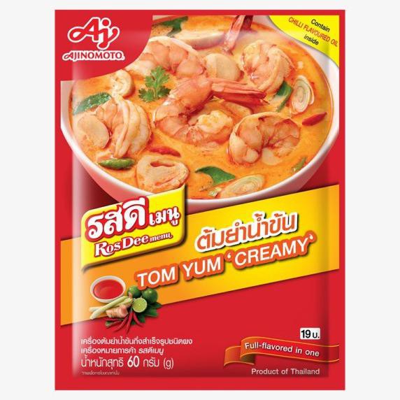 

Populer] Bumbu Ajinomoto Rosdee Menu Tomyum Tom Yum Creamy 60G