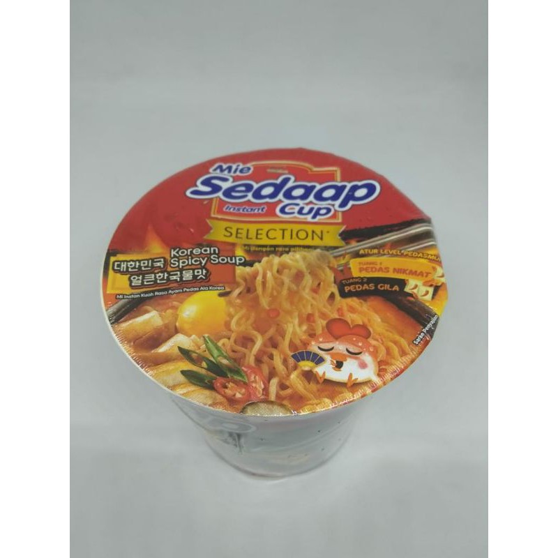 Mie Sedap Korean Spicy Cup