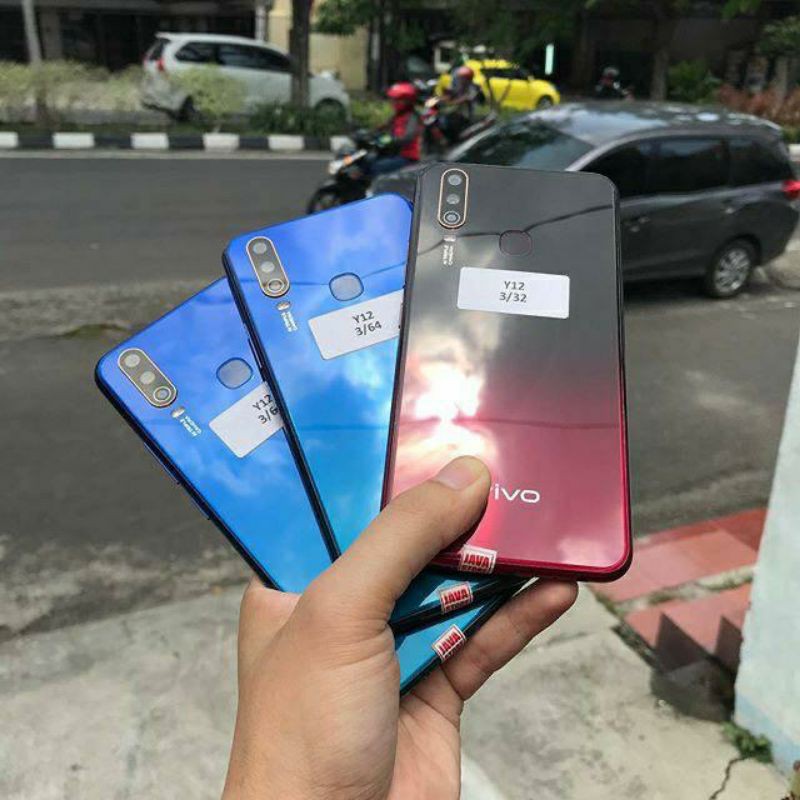 vivo y12 ram 3gb internal 64gb second garansi resmi panjang