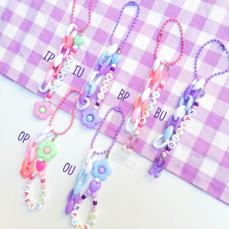 Keychain Beads & Photocard Holder Custom, Case Dan Gantungan Photocard