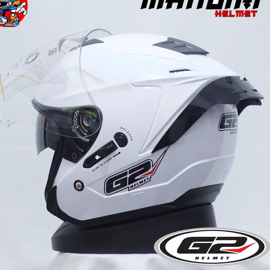 Terbaru.. HELM G2 OPTIMAX CENTRO 2 KACA (paket spoiler)_ HELM CENTRO G2 OPTIMAX I CENTRO SOLID I HEL