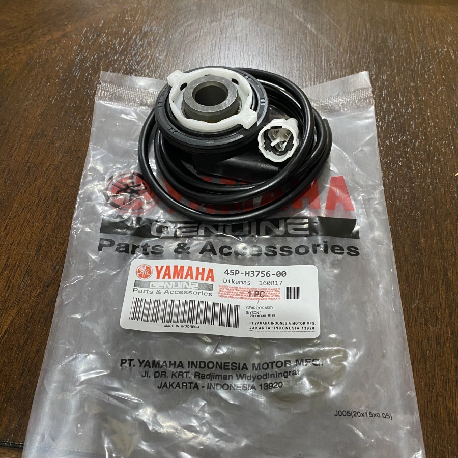 45P GEARBOX GEAR BOX YAMAHA MOTOR BYSON BISON KM SPEEDO KILO METER OLD LAMA NEW BARU SENSOR KABEL UN