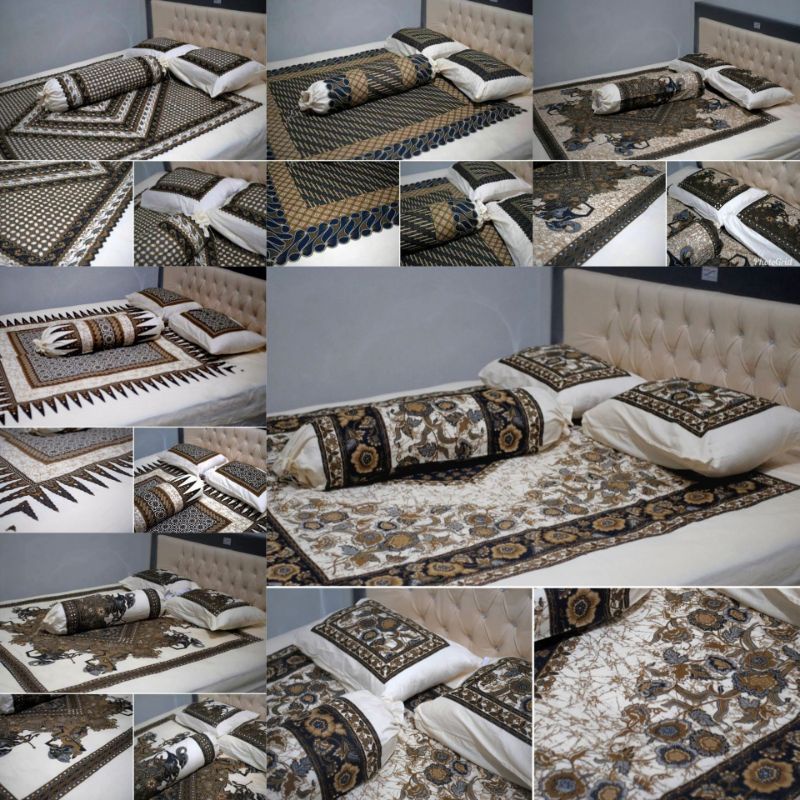 TERMURAH  SPREI BATIK HALUS NO 1 & NO 2 ASLI PEKALONGAN