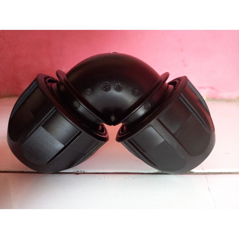 EQUAL ELBOW PIPA HDPE 4" ATAU FITTING L PIPA HDPE 4" / KNEE HDPE 4"