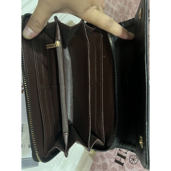 HIMALAYA- BEST SELLER DOMPET TUTUP COACC WALLET FULL EMBOS FREE BOX+PAPERBAG