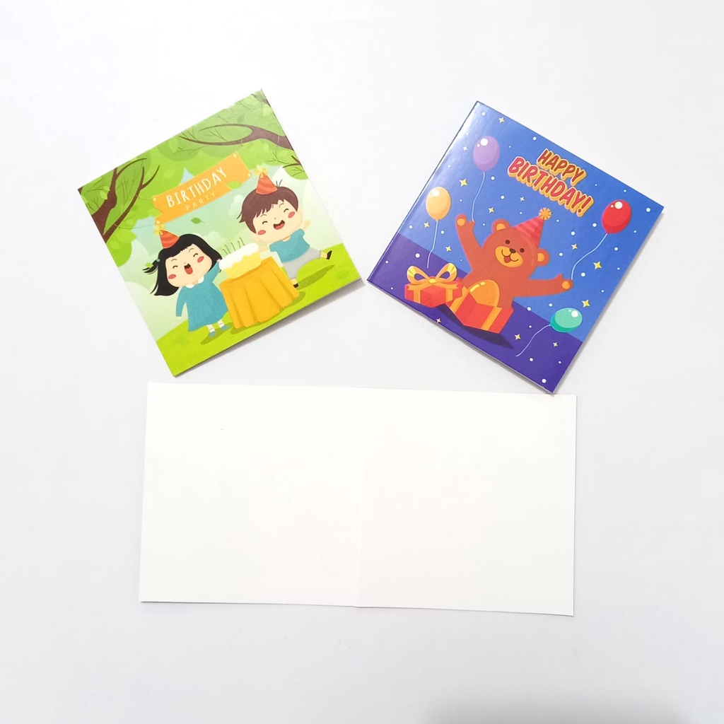 Kartu ucapan unicorn greeting card unicorn kado ultah anak birthday card lucu unik murah kado anak