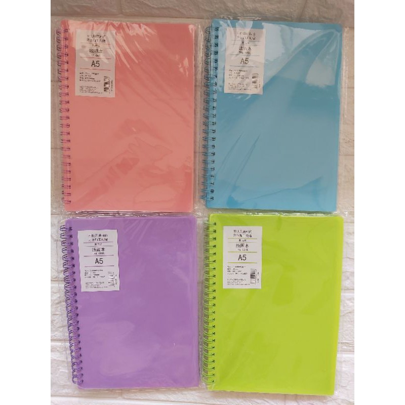 

note book spiral A5 warna