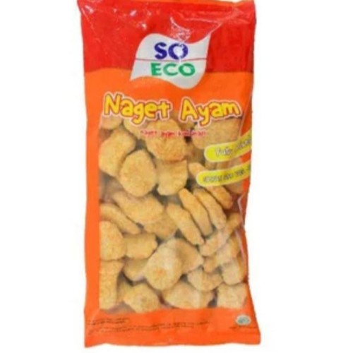SO ECO NUGGET 1 KG DAGING AYAM PILIHAN FROZEN FOOD BEKU OLAHAN SOSIS COIN STIK STICK TANGERANG BOGOR