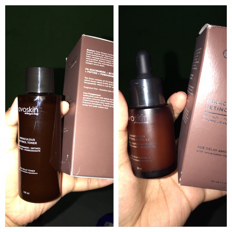Avoskin retinol toner (avoskin ampoule retinol SOLD❌)