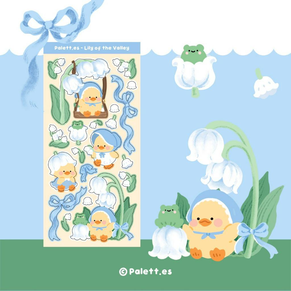

Palett.es - Lily of the Valley Sticker Sheet