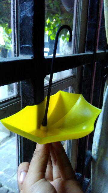 Gantungan Dinding/kail Payung/gantungan Bentuk Payung/hook Dinding/tempelan/hiasan/gantungan Kunci