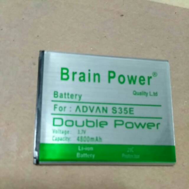 BATRE BATERAI BATTERY ADVAN S35E DOUBLE POWER