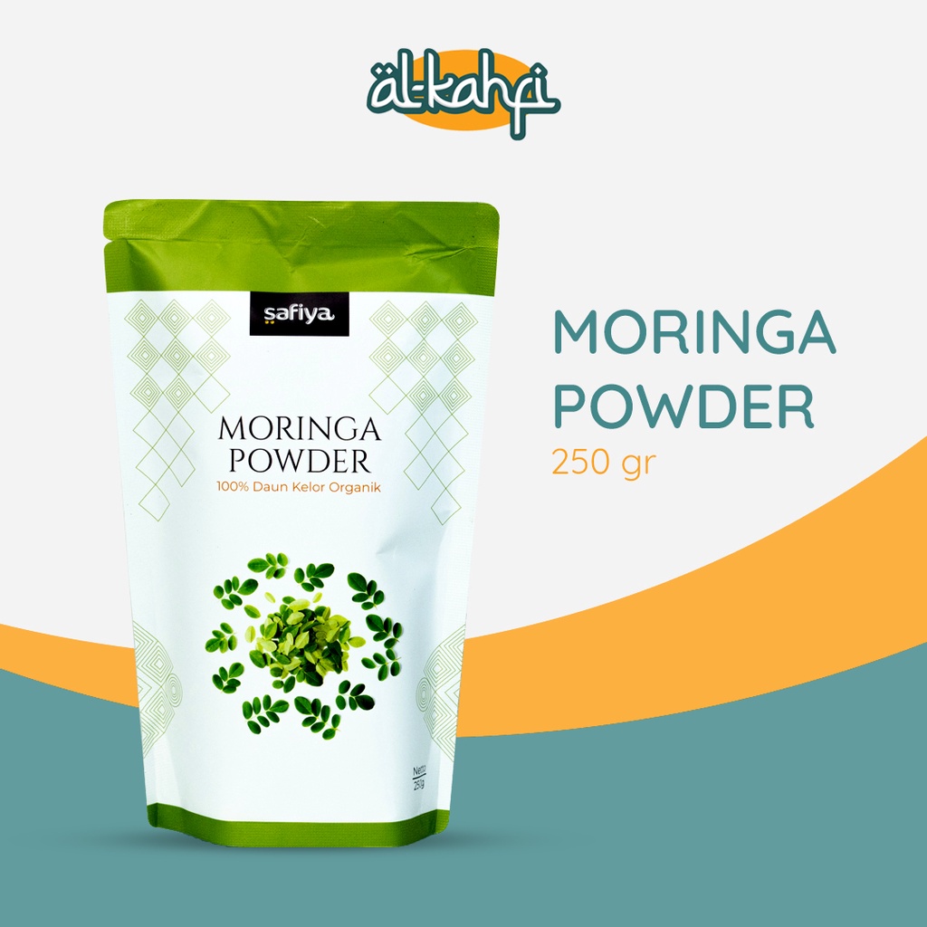 Serbuk Daun Kelor 250 Gram Bubuk Moringa Powder Safiya Herbal Original