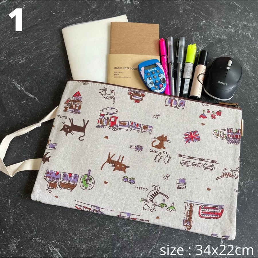 

Map File Bahan Kain Eiffel Flowery Cat Ipad Case Muat Buku