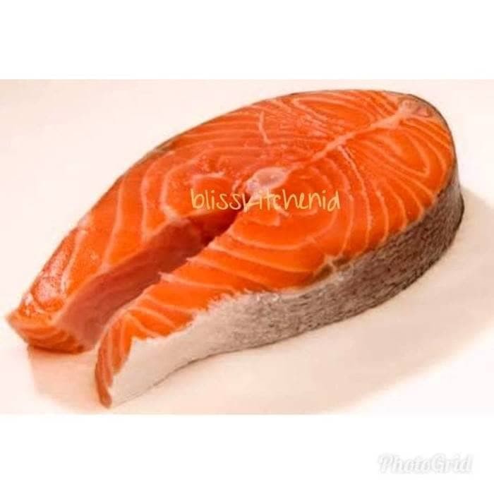 

Frozen Tasmanian Salmon Fish Steak Cut 250gr
