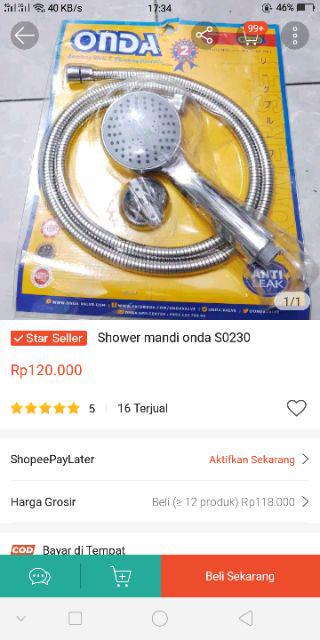 Shower Mandi Onda S0230