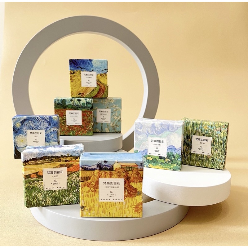 

Washimoshi Masking Washitape Van Gogh Series