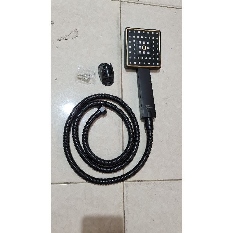 shower full hitam fiorentino model kotak PROMO