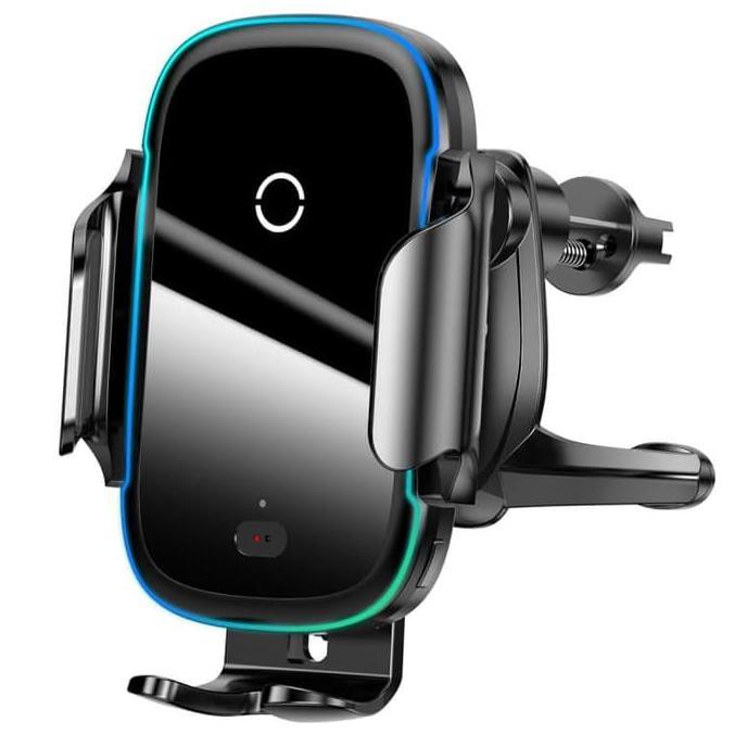 Barang Terbaru Baseus Light Electric Car Holder Wireless Charger 15W PROMO