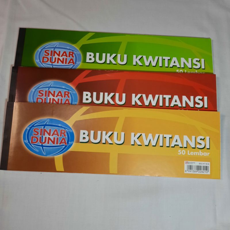 

Buku Kwitansi besar sinar dunia SDU KT 50 B