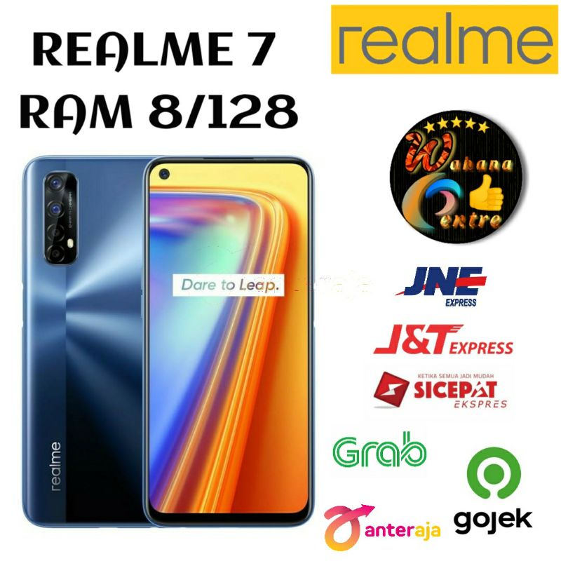 HP REALME 7 RAM 8/128GB [REALME 7 RAM 8GB + 128GB] GARANSI RESMI