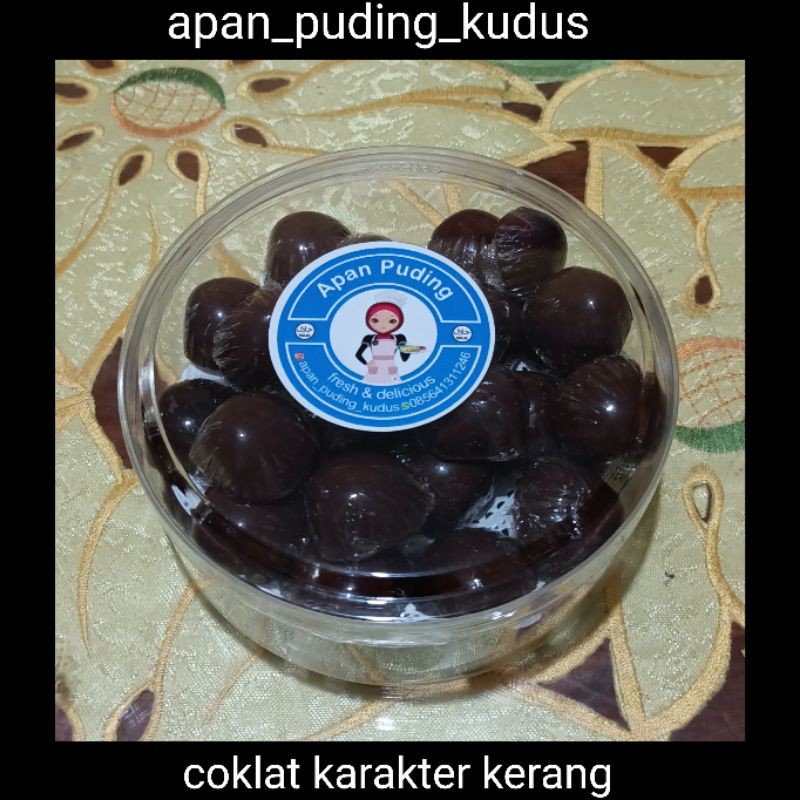 

coklat karakter kerang