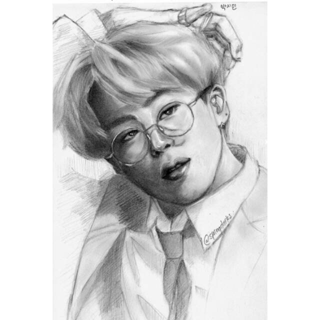 BTS Jimin Fanart Prints