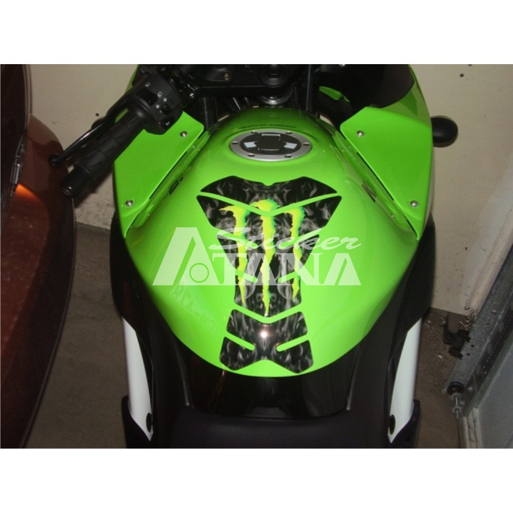 Tankpad Protector Sticker Motif Batik Dot Matrix Titik-titik Tribal