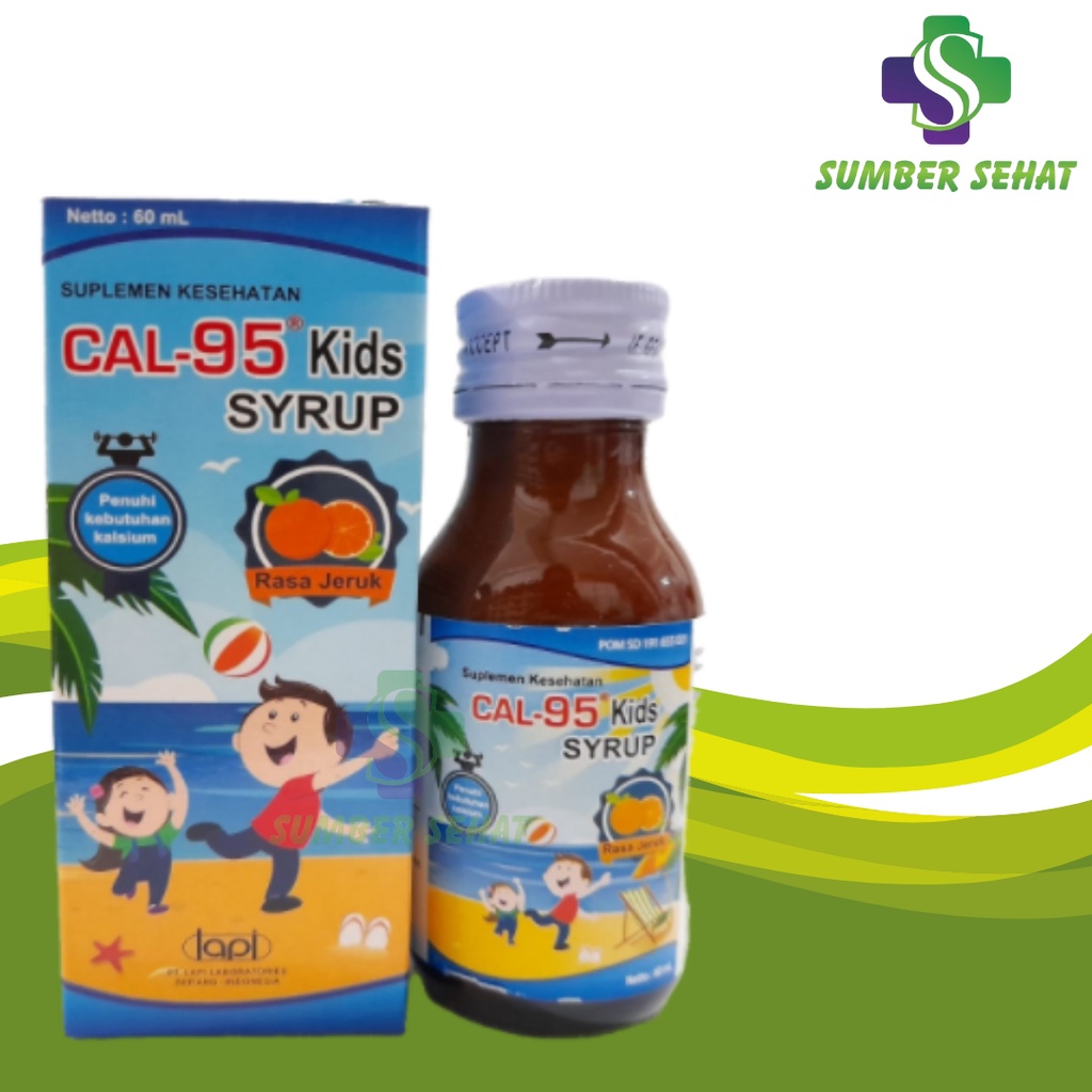 CAL 95 KIDS SIRUP 60 ML