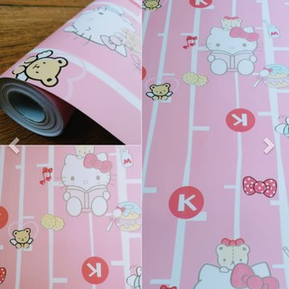 wallpaper B4 15 hello  kitty  wallstiker stiker dinding 