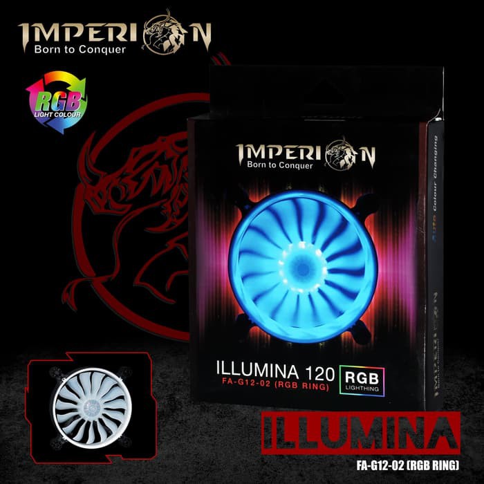 Imperion Fan Casing Illumina 120 Rgb Auto Colour Changing