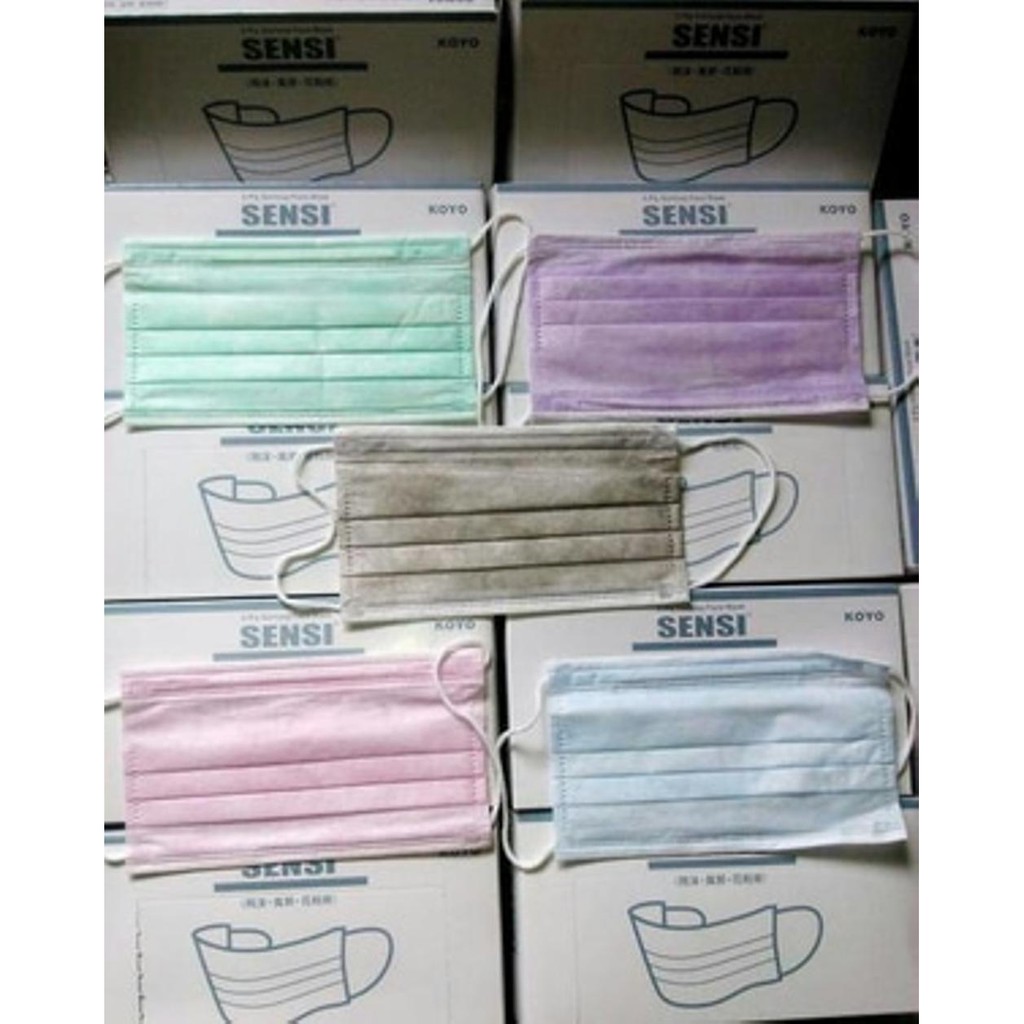 MASKER PELINDUNG WAJAH ISI 20 PC