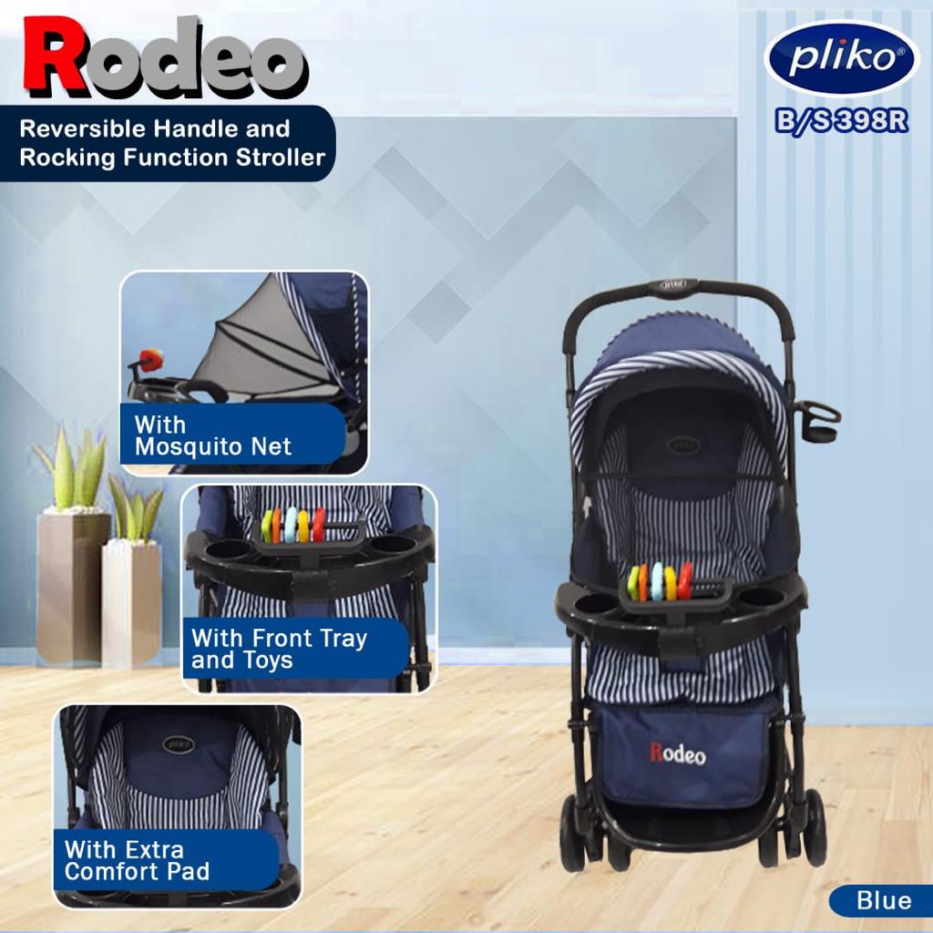 Stoller Pliko Rodeo 398R - Kereta Dorong Bayi/Stroller Murah