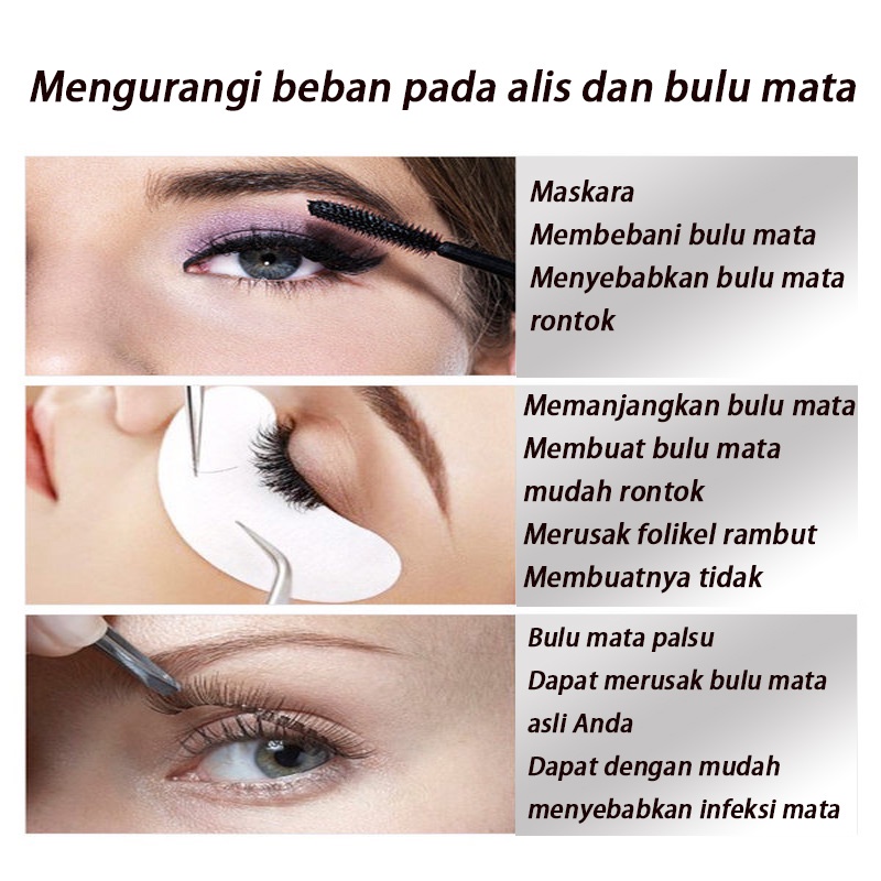 Serum Bulu Mata Dan Alis Eyelash Serum 10ml Serum Bulu Mata Alami Cairan Pertumbuhan Bulu mata, Pertumbuhan Bulu Mata Cepat