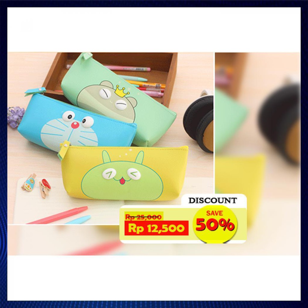 

Tempat Pensil Kartun Mata 3D Menonjol