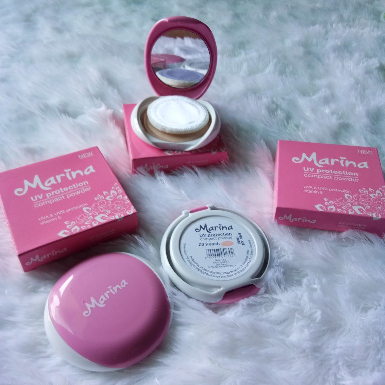 Bedak Padat Marina Pink