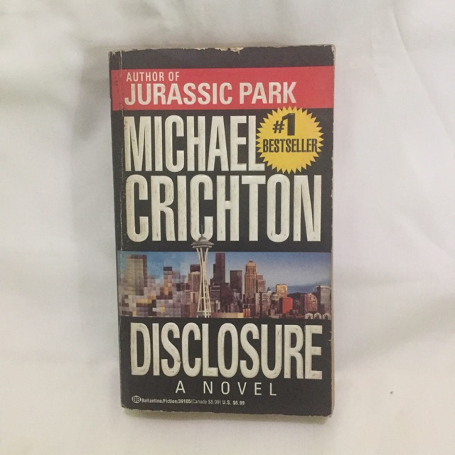 Jual Disclosure Michael Crichton Shopee Indonesia