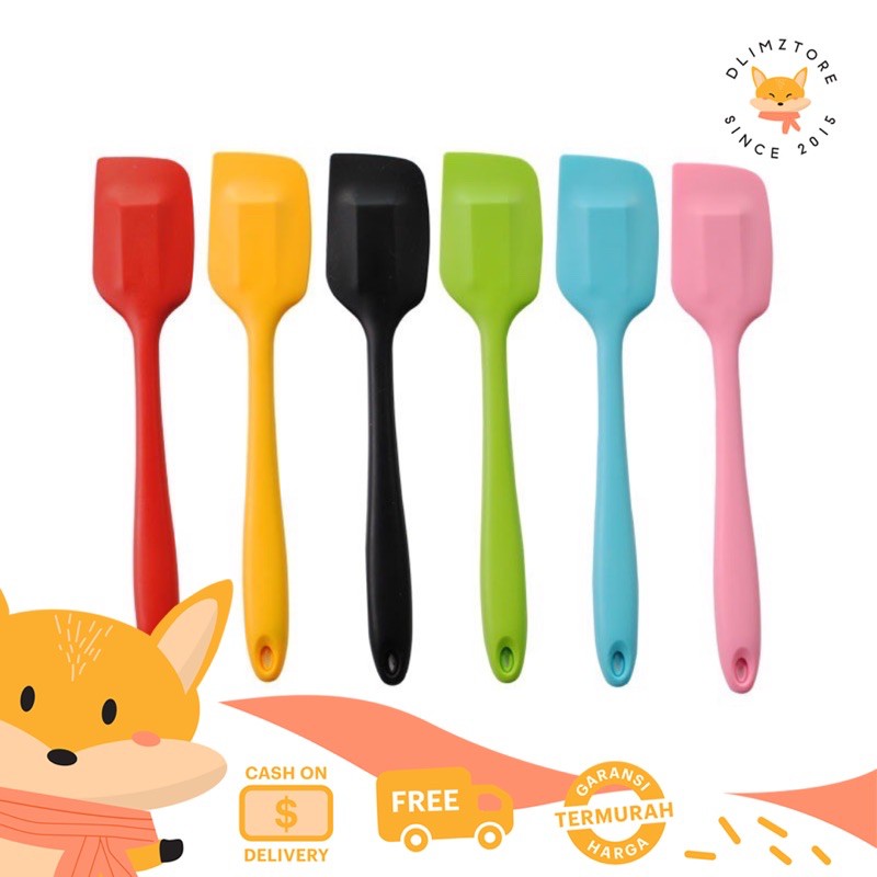 [DZ] HW42 - Spatula Silikon Food Grade Alat Masak Baking Tahan Panas