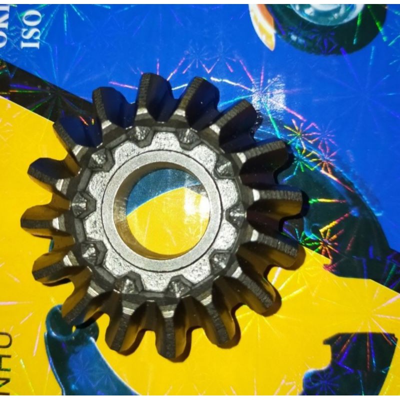 gigi maju 16 T gearbox maju mundur motor roda tiga viar appktm nozomi