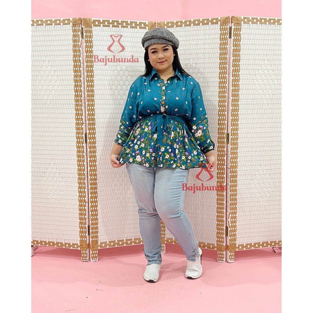 Bajubunda Atasan Wanita Jumbo Blouse Big Size