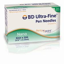 BD Ultra-Fine Pen Needles 4mm