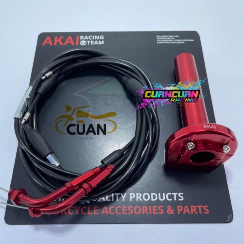 # gas spontan 2 kabel gas spontan cnc akai racing gas spontan variasi akai racing original gas spontan L gas cnc