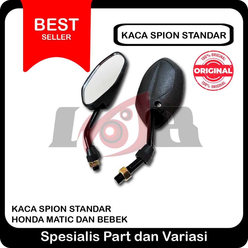 Kaca Spion Standar Honda Blade Revo Absolute Supra Vario Beat Scoopy