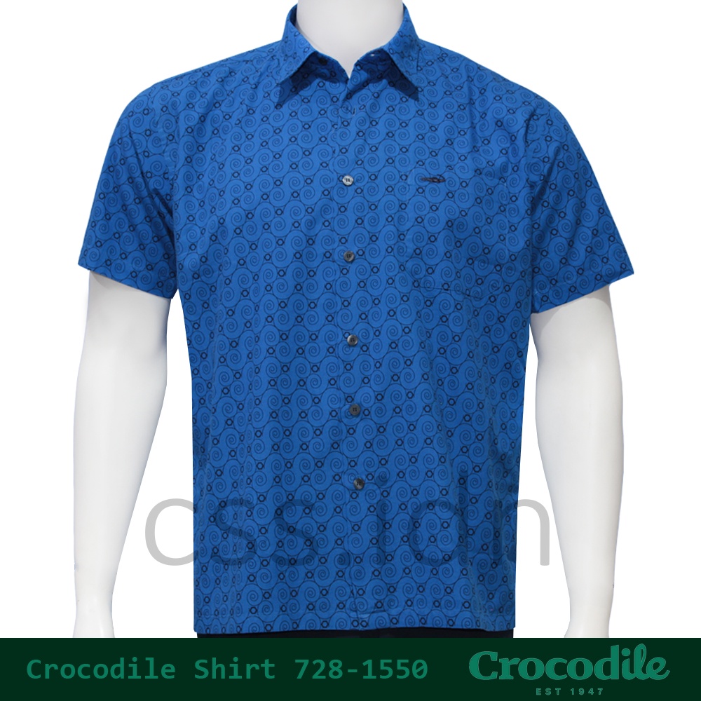 Kemeja Pria Lengan Pendek Crocodile 728-1550