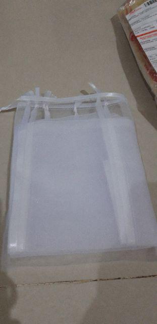 Reusable Mesh Produce Bag White
