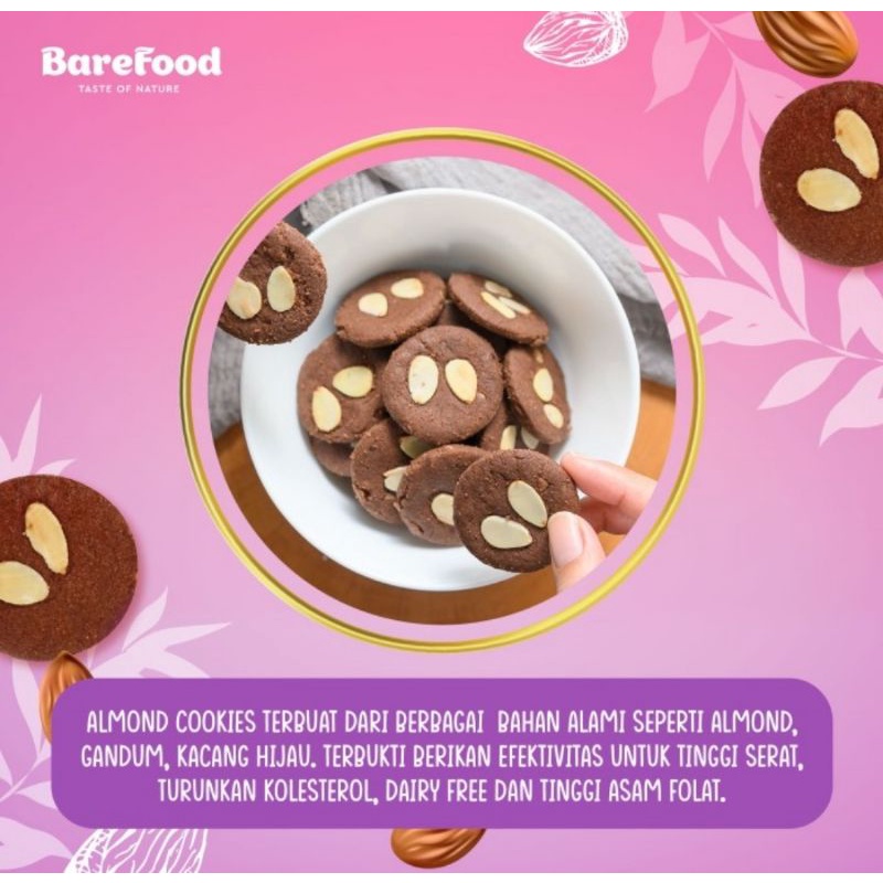 Almona Almond Cookies - Snack Sehat - Tanpa Pengawet - Vegan Friendly