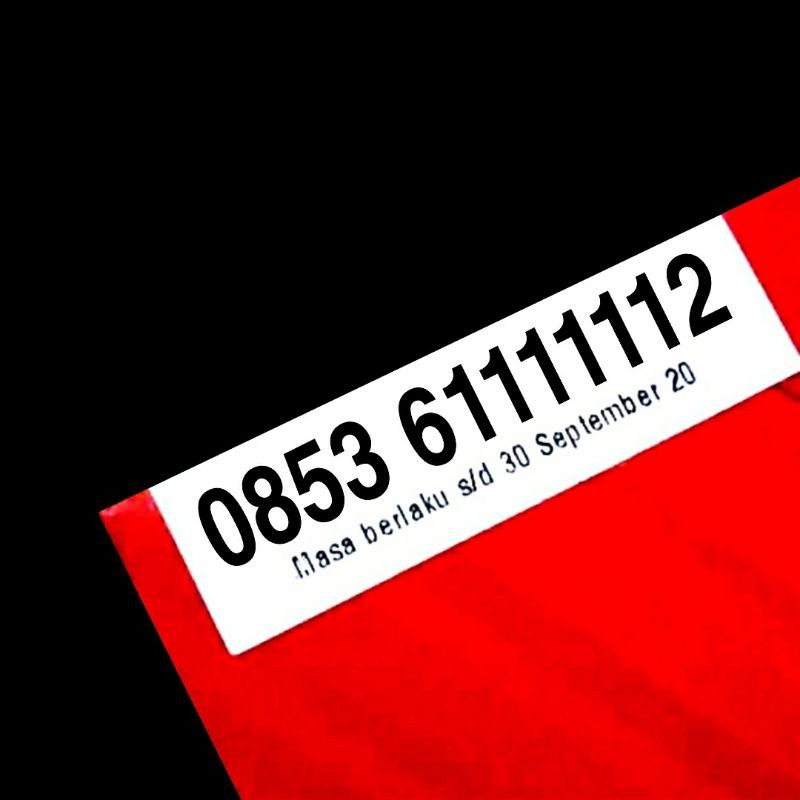 Nomor Cantik Telkomsel As Hexa 111111 - Perdana Nomor Cantik As Hexa 111111