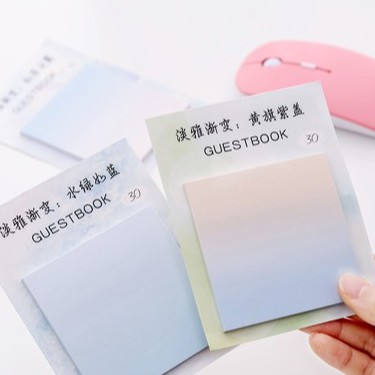 

Sticky Notes Memo Square Gradient Color